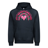 Navy valentines day pink gemstones rainbow Urban Hoodie - Jasminsmagicworld