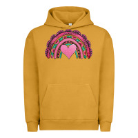 Pigment Peanut Butter valentines day pink gemstones rainbow Urban Hoodie - Jasminsmagicworld
