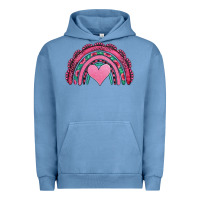 Pigment Pebble Blue valentines day pink gemstones rainbow Urban Hoodie - Jasminsmagicworld