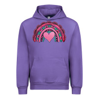 Tulip valentines day pink gemstones rainbow Urban Hoodie - Jasminsmagicworld