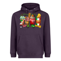 Plum italy coffee cups Heavyweight Hoodie - Zillion Design Studio