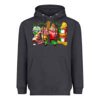 Smoke italy coffee cups Heavyweight Hoodie - Zillion Design Studio