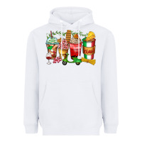 White italy coffee cups Heavyweight Hoodie - Zillion Design Studio