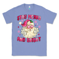 Colony Blue stay merry and bright Classic Tee - MaliasSmallBusiness