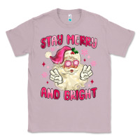 Lilac stay merry and bright Classic Tee - MaliasSmallBusiness