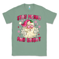 Sage stay merry and bright Classic Tee - MaliasSmallBusiness