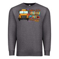 Charcoal Heather captain of struggle bus busdriver Premium Sweatshirt - CowhideDigitalArt