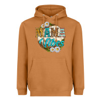 Meerkat mama vibes with daisies Heavyweight Hoodie - texasbilliewilder