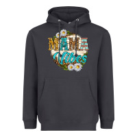 Smoke mama vibes with daisies Heavyweight Hoodie - texasbilliewilder
