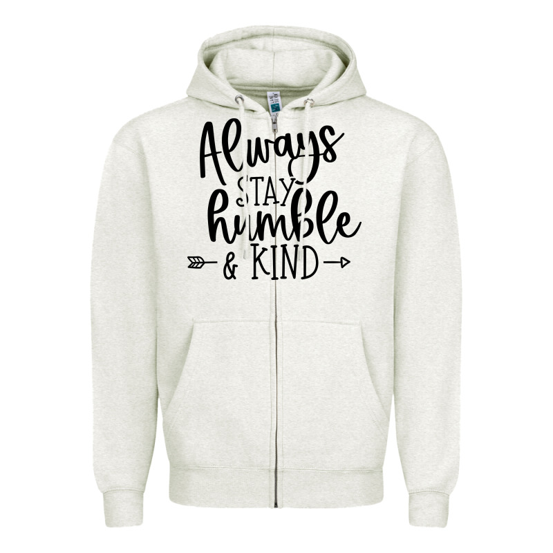 Kind Zipper Hoodie by Unal Design | Teevron
