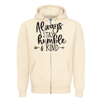 Sandshell kind Zipper Hoodie - Unal Design