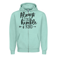 Seafoam kind Zipper Hoodie - Unal Design