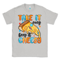 Moon Dust take it easy keep it cheesy Classic Tee - MaliasSmallBusiness
