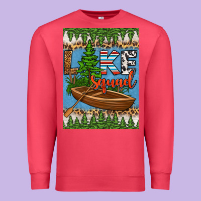 Lake Squad Air Freshener Premium Sweatshirt Designed By Hra Design Shop