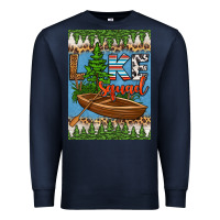 Navy lake squad air freshener Premium Sweatshirt - HRA Design Shop