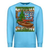 Ocean Blue lake squad air freshener Premium Sweatshirt - HRA Design Shop