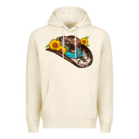Tofu cowboy hat Premium Hoodie - AdoDesignShop