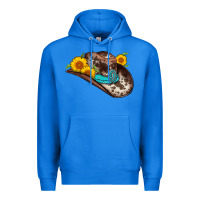 True Royal cowboy hat Premium Hoodie - AdoDesignShop
