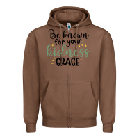 Chestnut kidness Zipper Hoodie - Unal Design