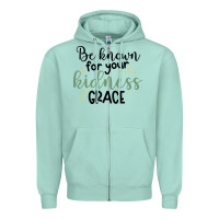 Seafoam kidness Zipper Hoodie - Unal Design
