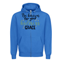True Royal kidness Zipper Hoodie - Unal Design