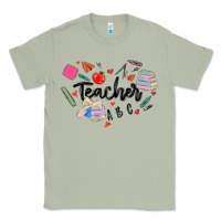 Matcha teacher heart Classic Tee - MaliasSmallBusiness