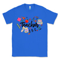 True Royal teacher heart Classic Tee - MaliasSmallBusiness
