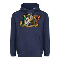 Navy joy holy family Heavyweight Hoodie - RanaPortraitStore