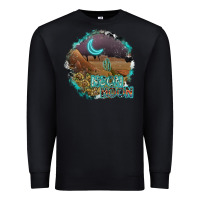 Black neon moon Premium Sweatshirt - SublimationCraftShop