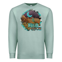 Seafoam neon moon Premium Sweatshirt - SublimationCraftShop