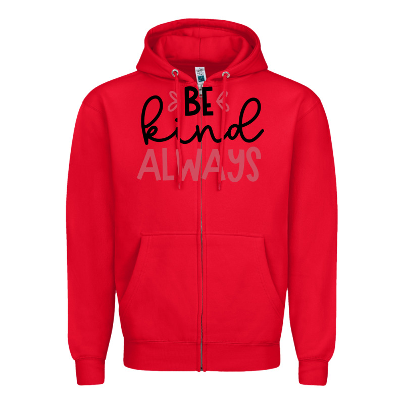 Kind Zipper Hoodie by Unal Design | Teevron