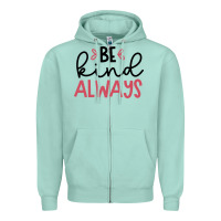 Seafoam kind Zipper Hoodie - Unal Design