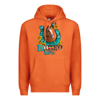 Carrot horseshoe rodeo time Premium Hoodie - Artiststas