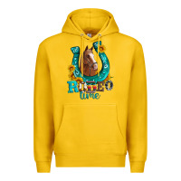 Lemon horseshoe rodeo time Premium Hoodie - Artiststas