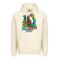 Sandshell horseshoe rodeo time Premium Hoodie - Artiststas