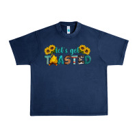 Navy let's get toasted Urban Heavy Tee - Artiststas