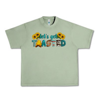 Oil Green let's get toasted Urban Heavy Tee - Artiststas