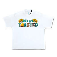 White let's get toasted Urban Heavy Tee - Artiststas