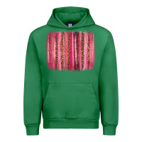 Emerald valentines day leopard glitter brushstroke Urban Hoodie - Jasminsmagicworld