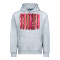 Heather Grey valentines day leopard glitter brushstroke Urban Hoodie - Jasminsmagicworld