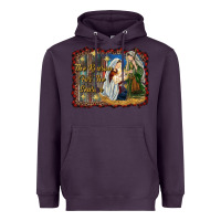Plum jesus is the reason for the season Heavyweight Hoodie - RanaPortraitStore
