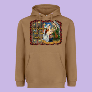 Jesus Is The Reason For The Season Heavyweight Hoodie Designed By Ranaportraitstore