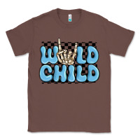 Chestnut wild child blue skeleton Classic Tee - MaliasSmallBusiness