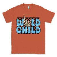 Copper wild child blue skeleton Classic Tee - MaliasSmallBusiness