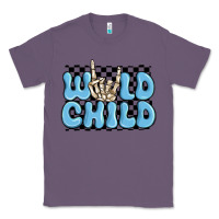 Lavender wild child blue skeleton Classic Tee - MaliasSmallBusiness
