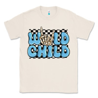Natural wild child blue skeleton Classic Tee - MaliasSmallBusiness