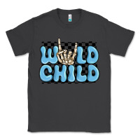 Smoke wild child blue skeleton Classic Tee - MaliasSmallBusiness