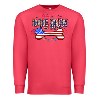 Cardinal 4th of July Dog Mom Premium Sweatshirt - CowGirlArtShop