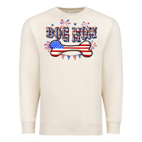 Sandshell 4th of July Dog Mom Premium Sweatshirt - CowGirlArtShop