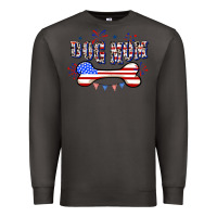 Smoke 4th of July Dog Mom Premium Sweatshirt - CowGirlArtShop